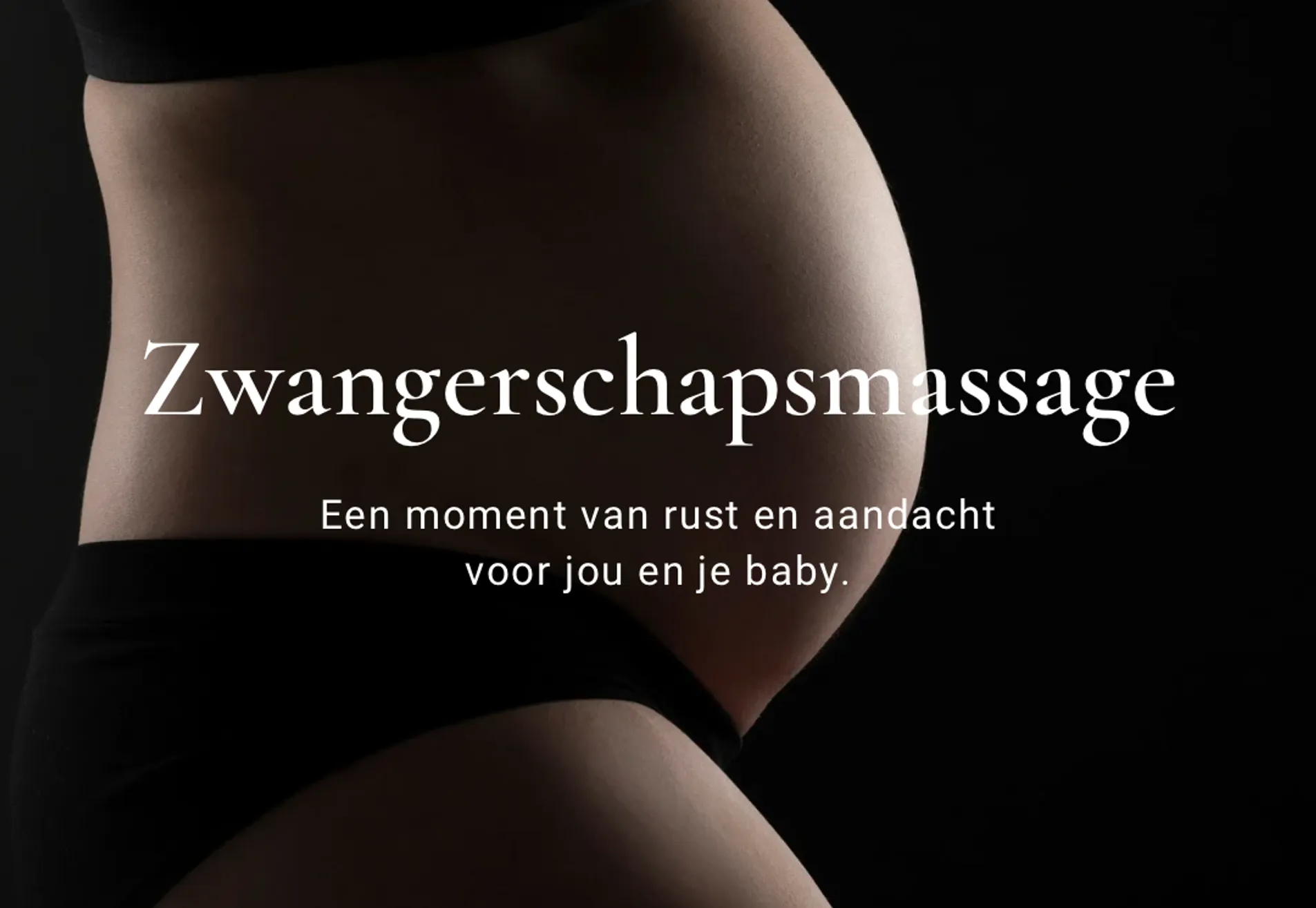 Zwangerschapsmassage 60min op locatie