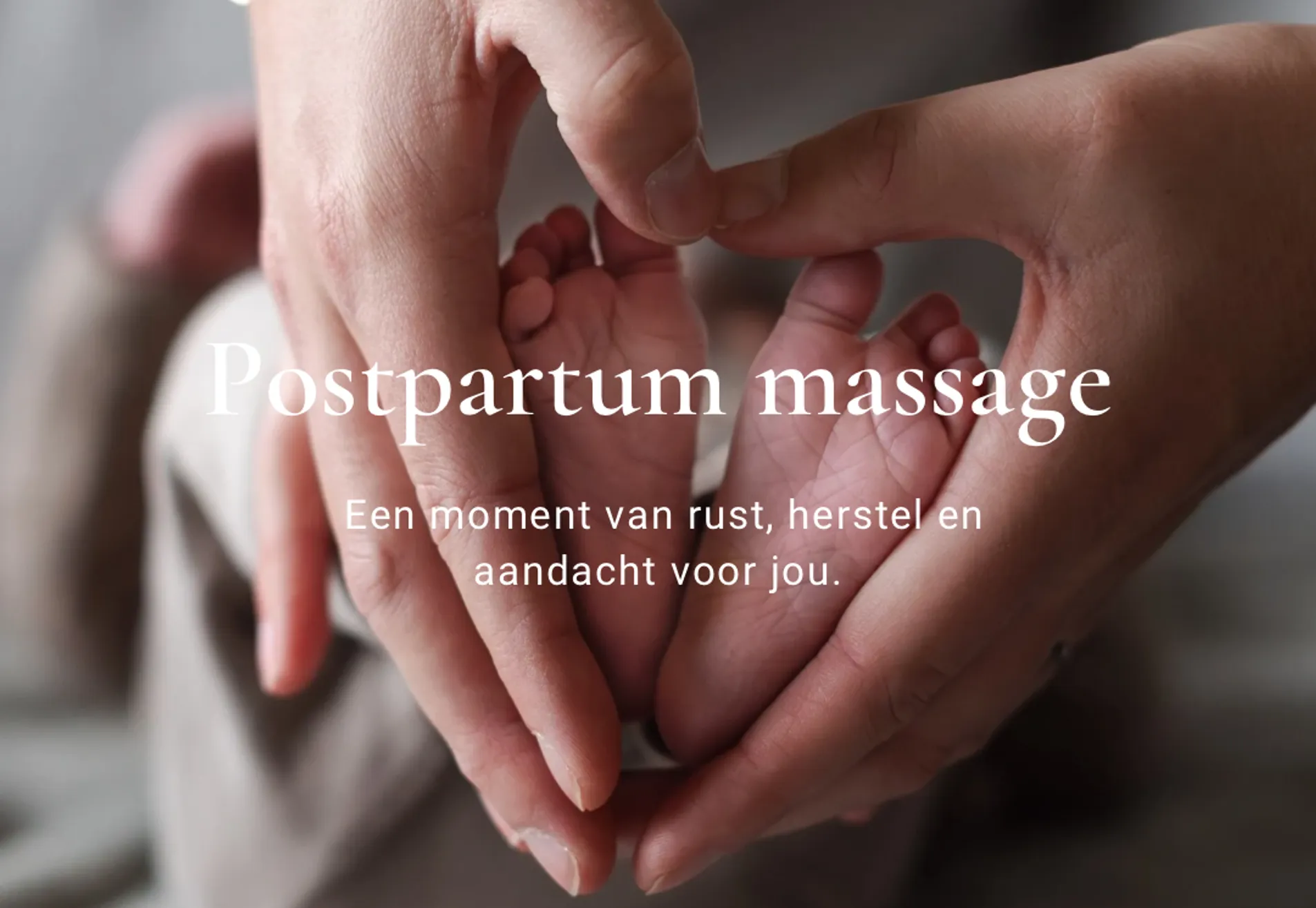 Postpartum massage 60min op locatie