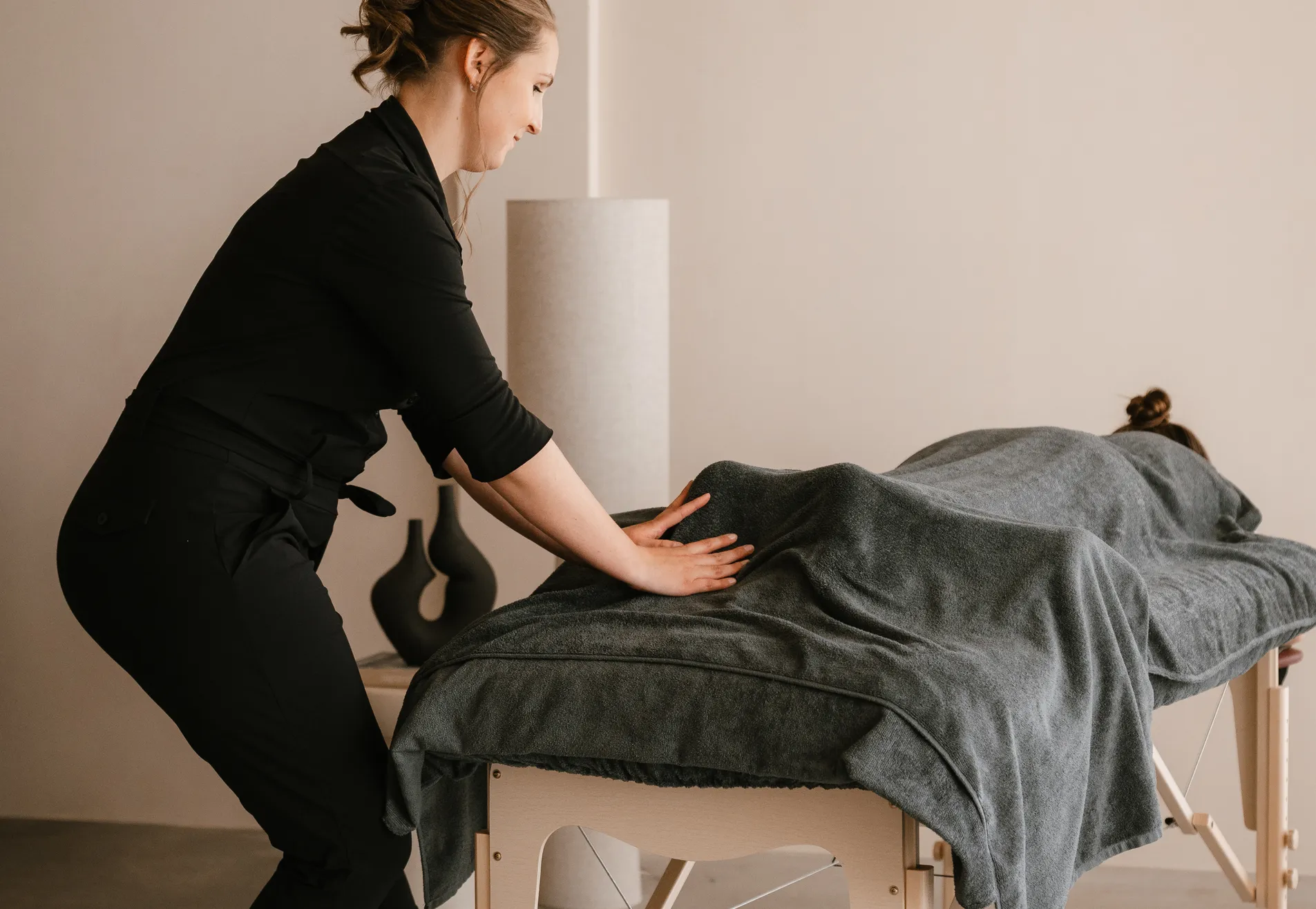 Zorgmassage 60min op locatie 