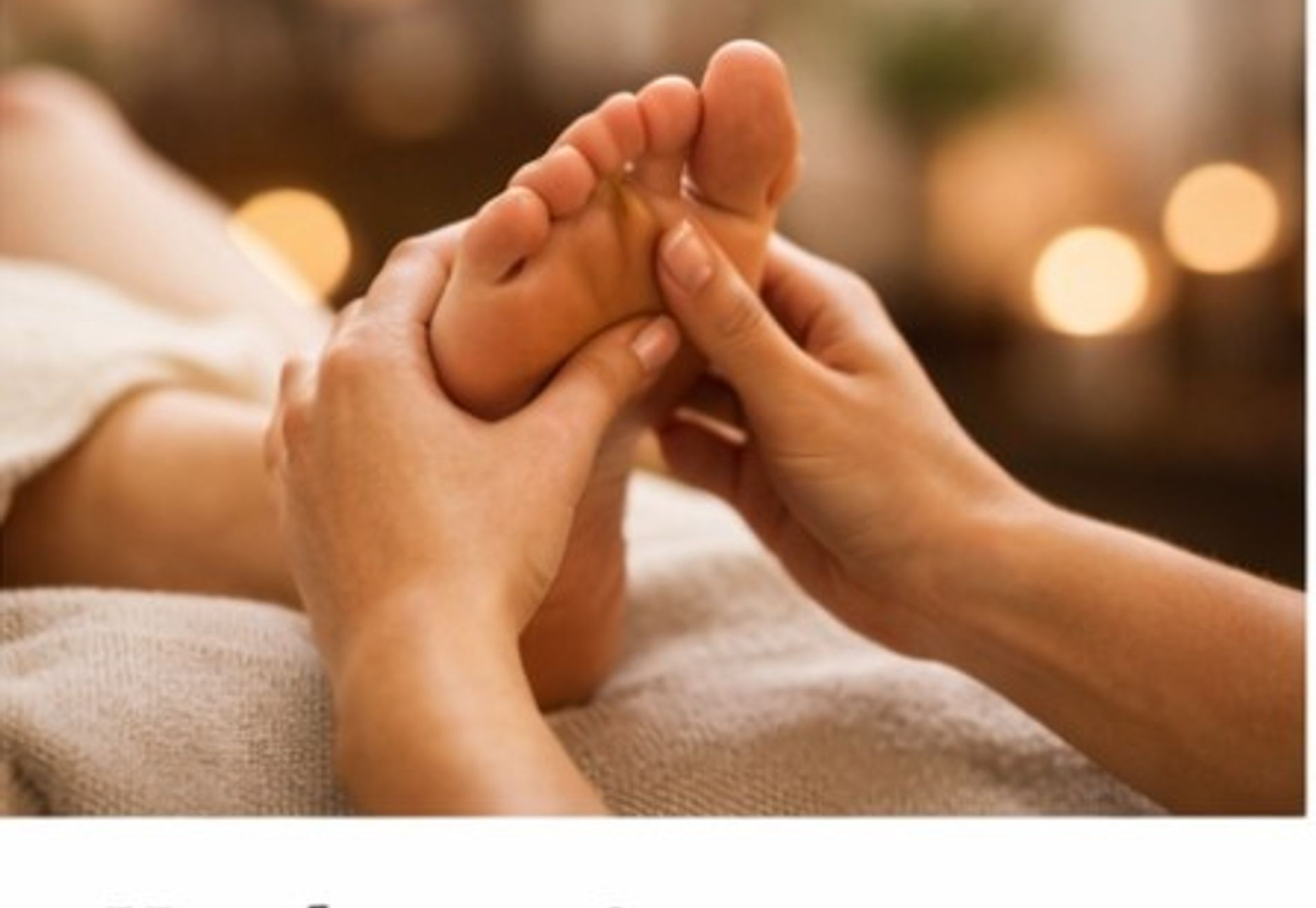 Hand, arm en voetmassage (60 of 90 minuten)