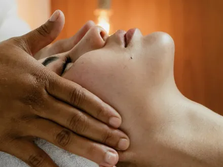 Gezichtsmassage
