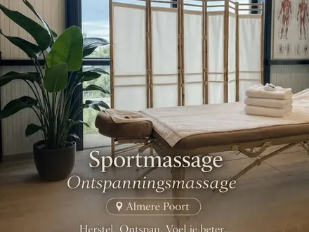 Sportmassage & ontspanningsmassage